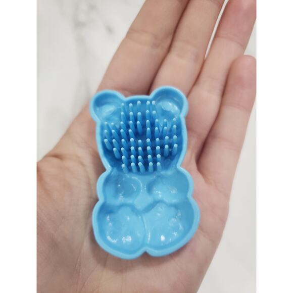 My Little Pony (G1) - Light Baby Blue Teddy Bear Brush (Newborn‎ Twins) - Picture 3 of 3